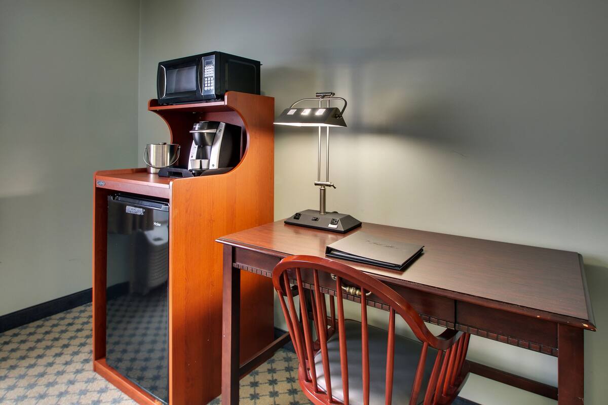 premium bedding, desk, soundproofing, iron/ironing board