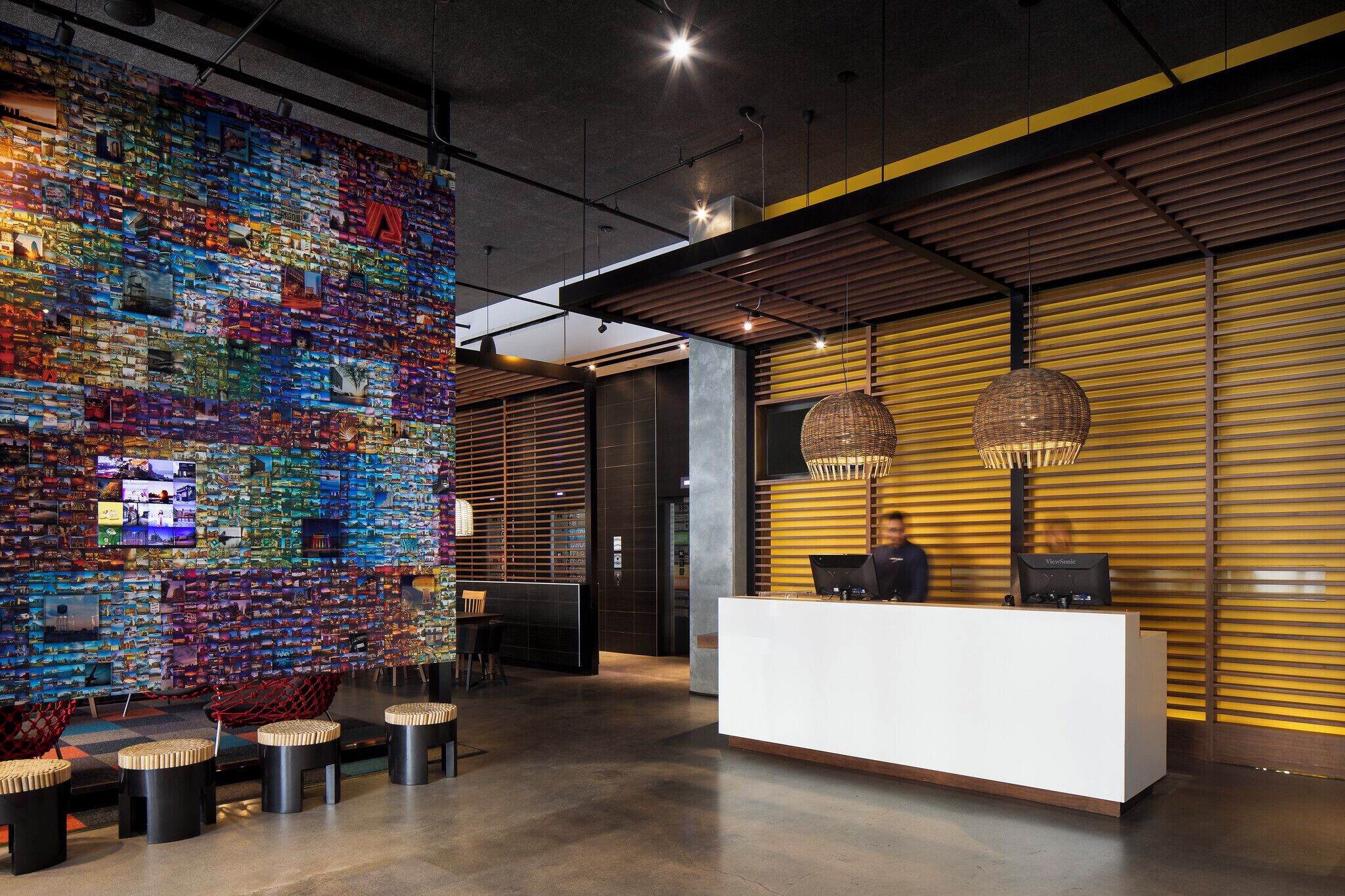 منطقة الاستقبال