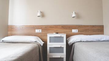 1 bedroom, blackout drapes, soundproofing, iron/ironing board