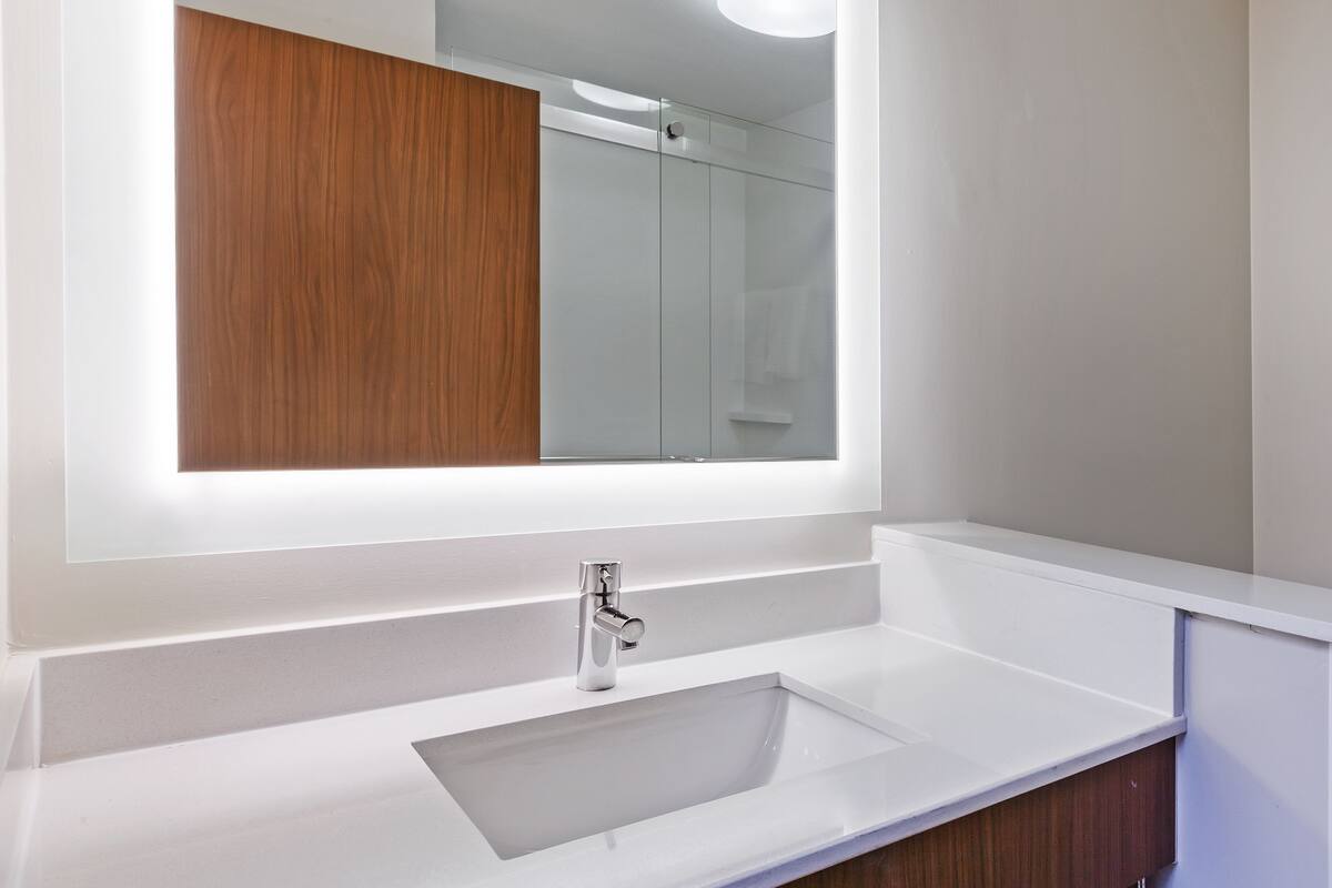 free toiletries, hair dryer, towels, soap