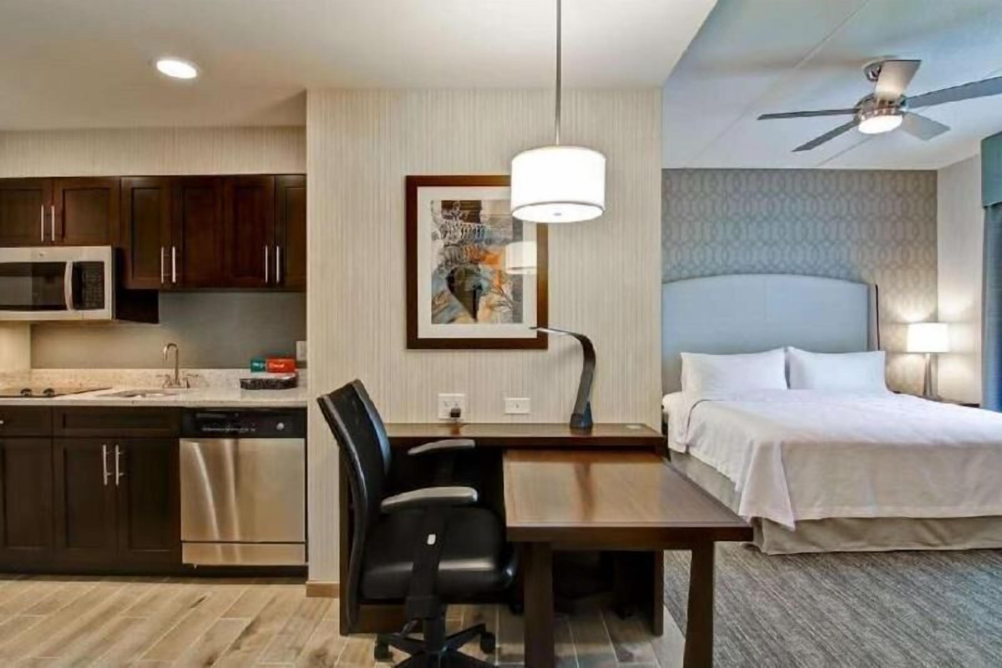 In-room safe, desk, laptop workspace, blackout curtains
