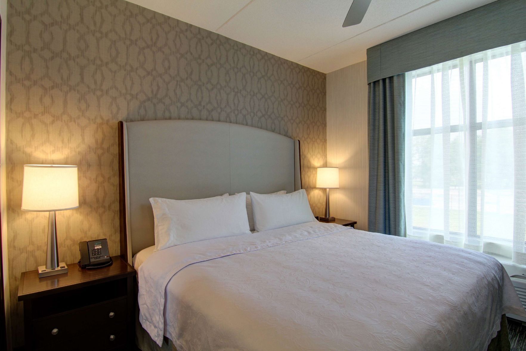 In-room safe, desk, laptop workspace, blackout curtains