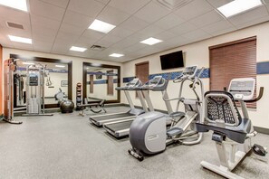 Fitness facility - Hampton Inn & Suites Manchester (Manchester)