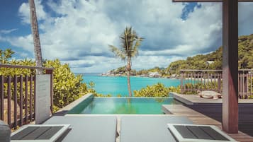 Ocean View Pool Chalet | Vista desde la habitación