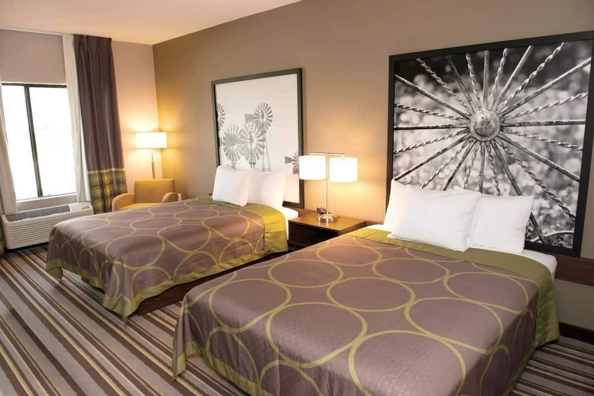 In-room safe, desk, laptop workspace, blackout drapes