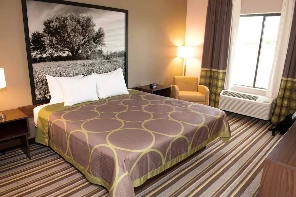 In-room safe, desk, laptop workspace, blackout drapes