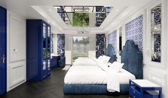 2 개의 침실, 고급 침구, 미니바, 객실 내 금고