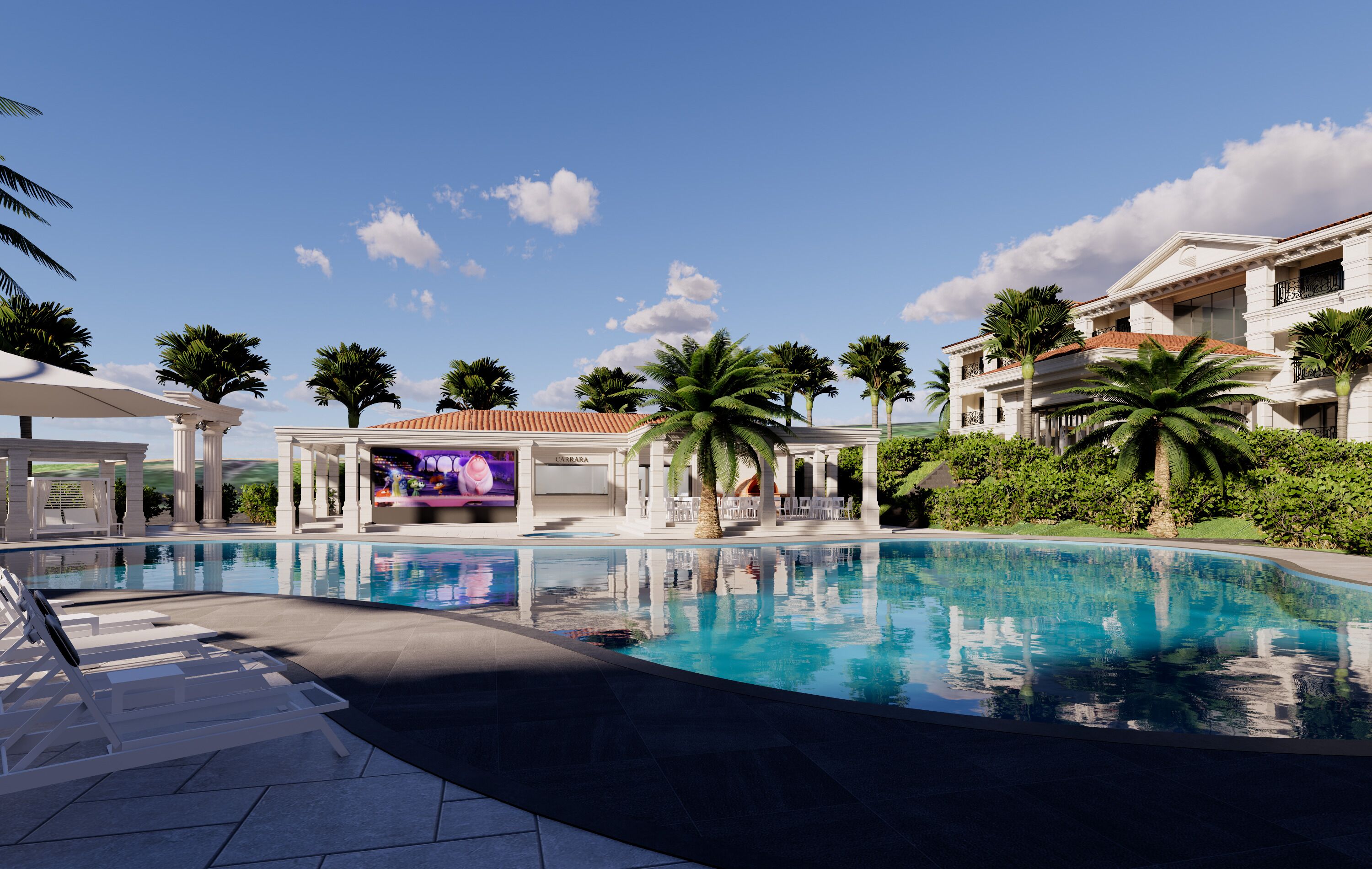 Hồ bơi ngoài trời, lều (phụ phí), dù/ô trên bãi biển/hồ bơi 