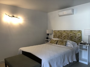 Estudio, 1 cama Queen size | Wifi gratis y ropa de cama 
