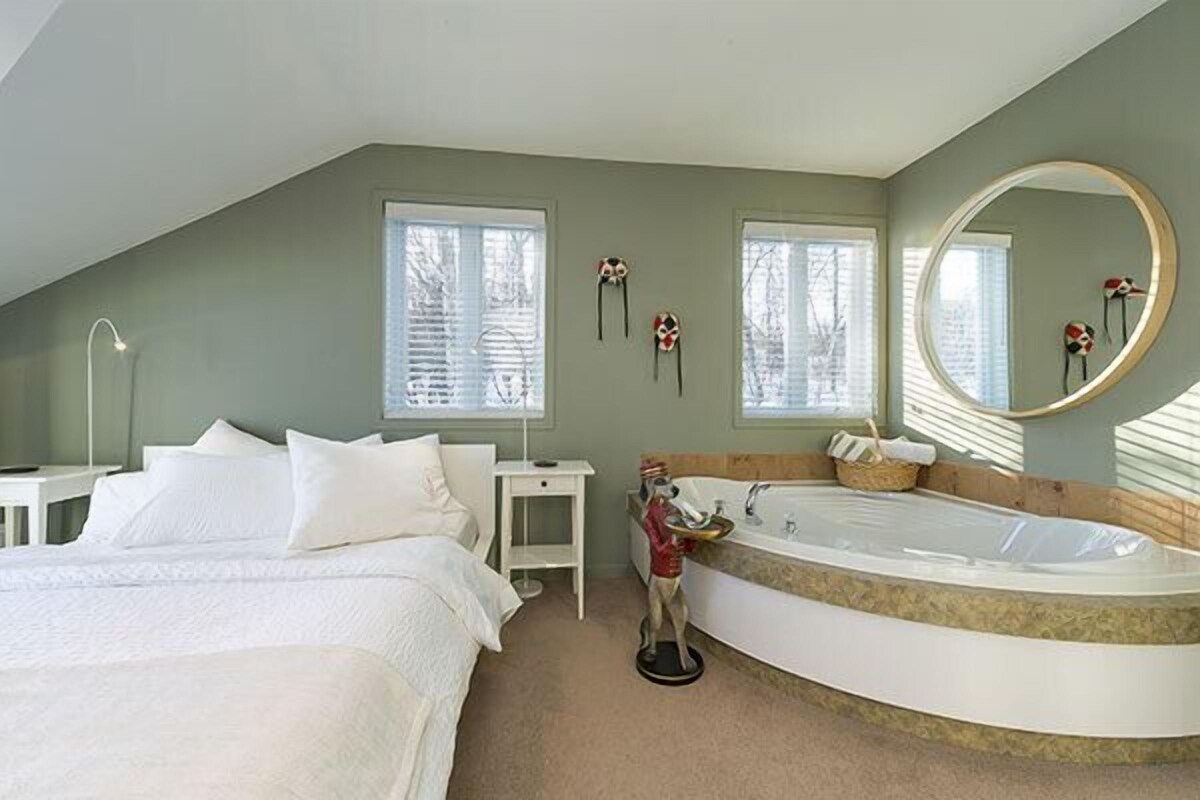 Classic-Zimmer, 1 Queen-Bett (La brume de mer) | Badezimmer