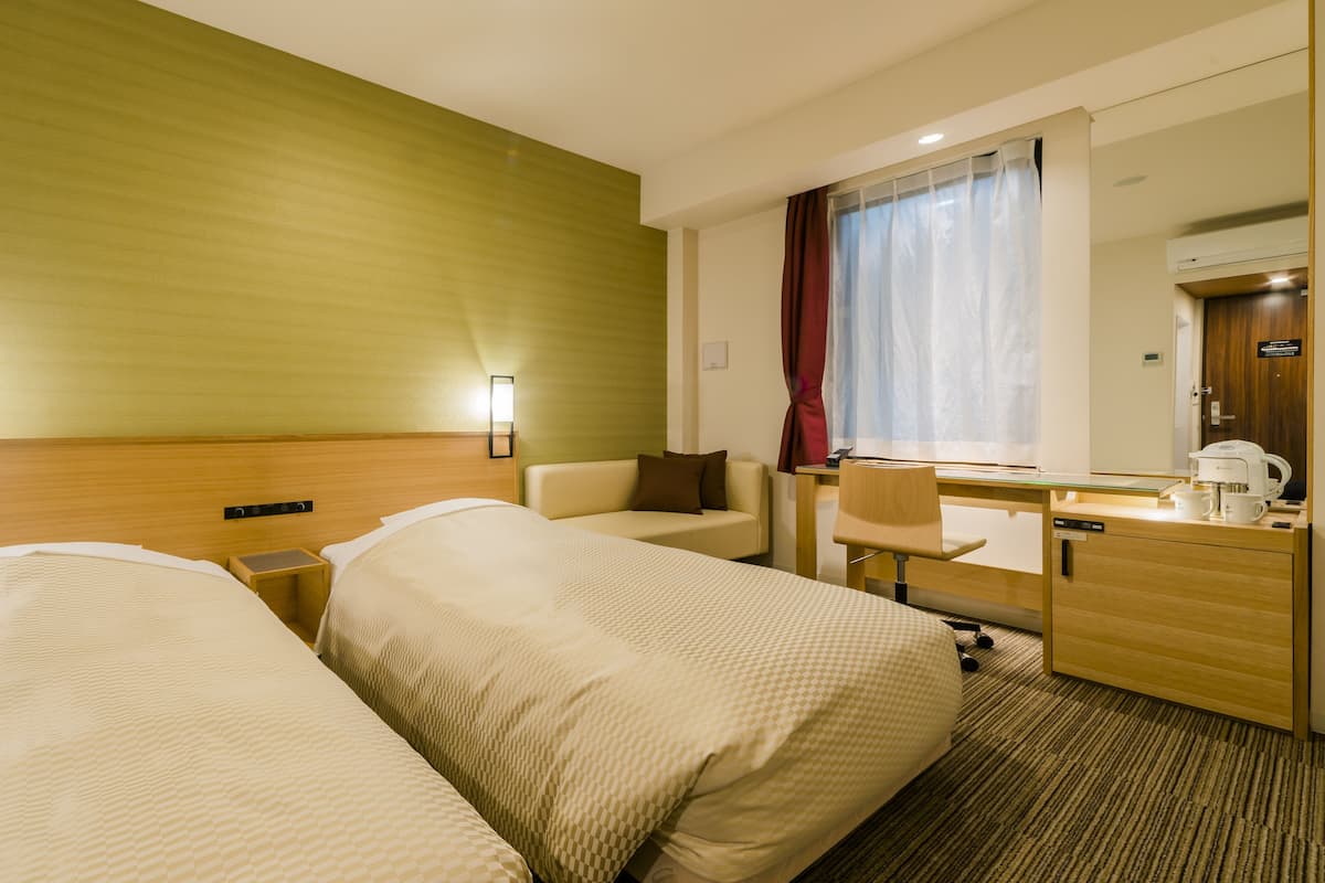 Chambre Supérieure avec lits jumeaux, non-fumeurs | Literie de qualité supérieure, bureau, chambres insonorisées