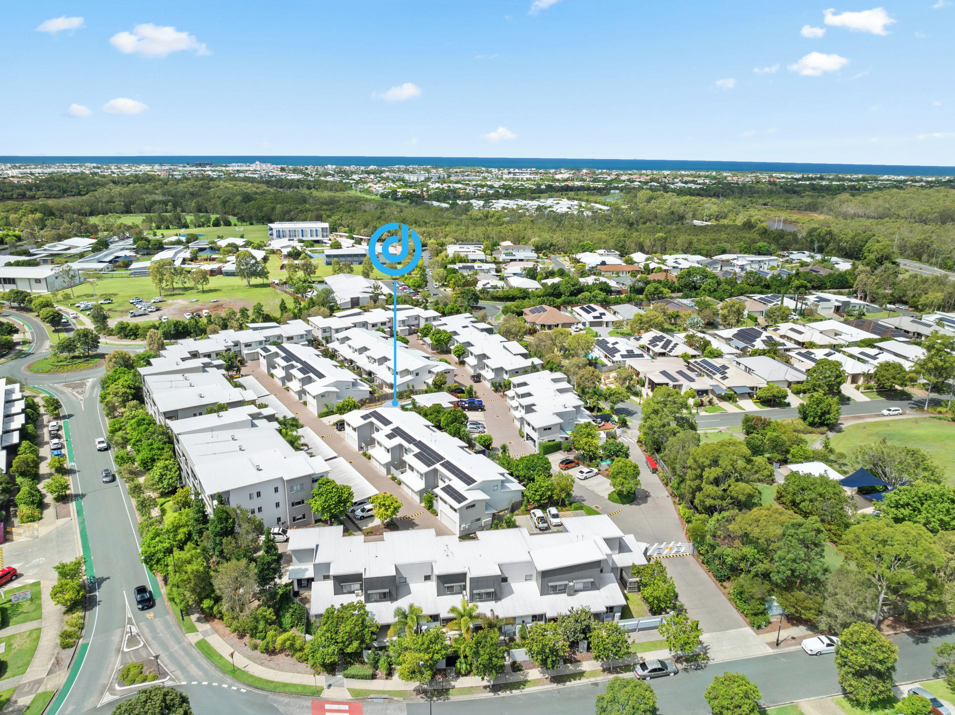 Fachada da propriedade