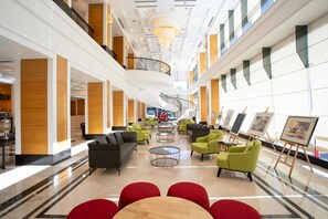 Sala de estar en el lobby