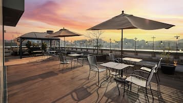 Terrasse sur le toit