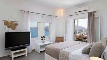 Vila, 3 quartos | 3 quartos, lençóis italianos Frette, roupas de cama premium