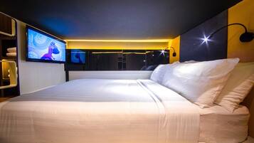 Minibar, coffres-forts dans les chambres, chambres insonorisées