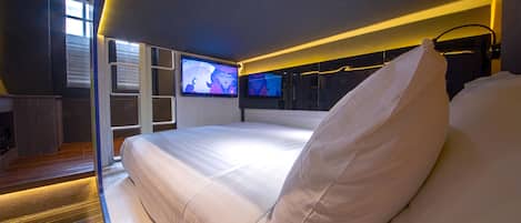 Family Capsule 2 Pax | Een minibar, een kluis op de kamer, geluiddichte muren, gratis wifi