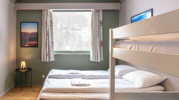 Basic Quadruple Room, Multiple Beds | Pillowtop beds, WiFi, bed sheets