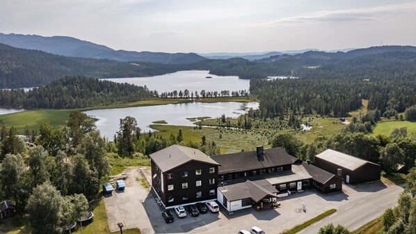 Fachada da propriedade