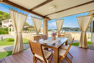 Vista a la playa o al mar