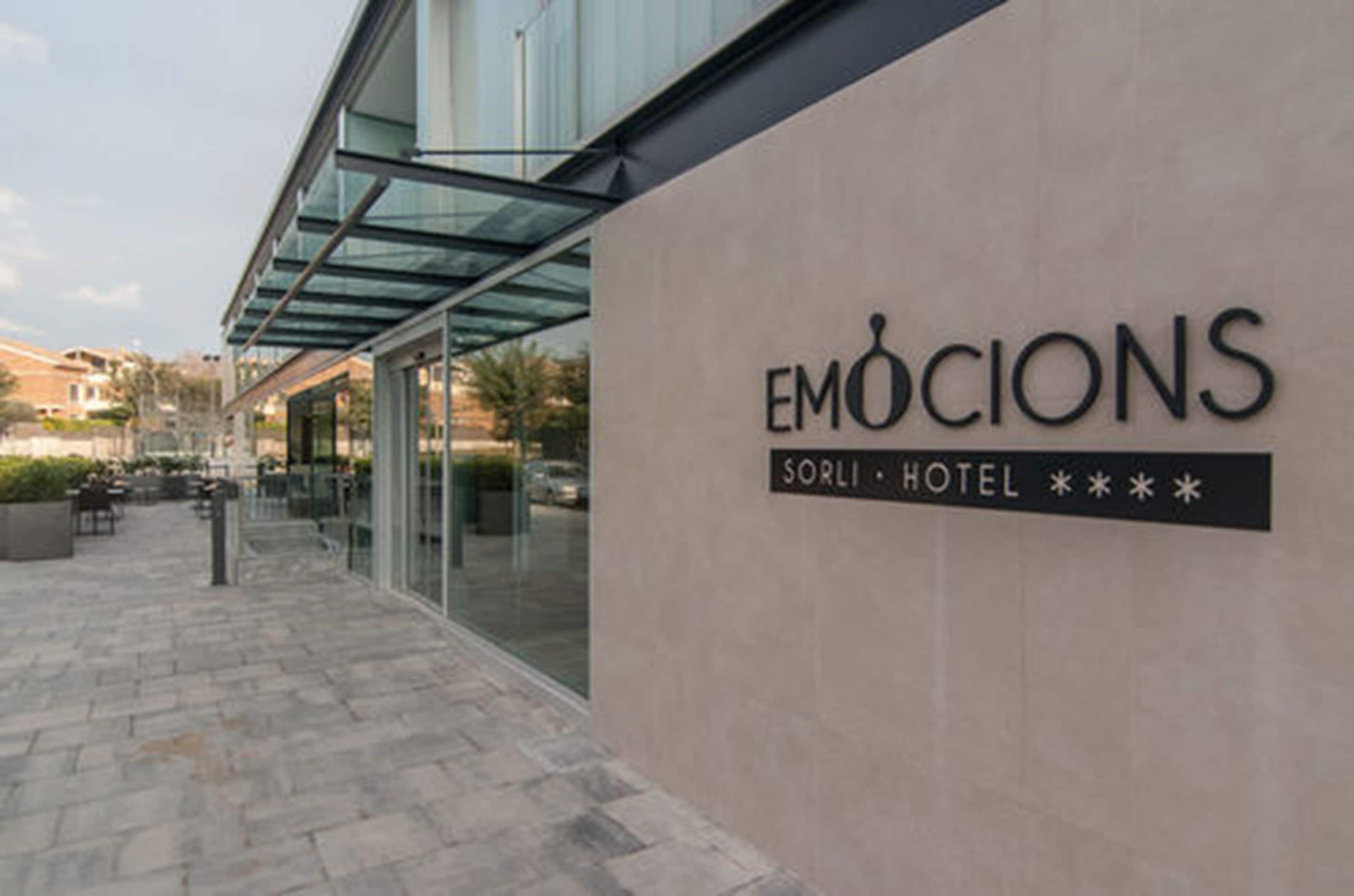 Entrada de l'allotjament