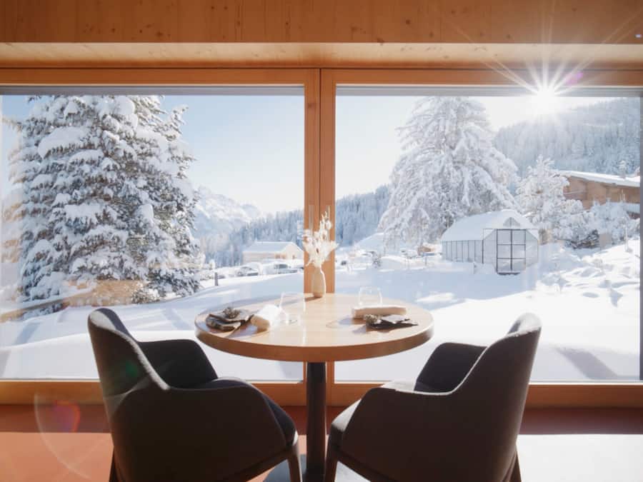 Lunch and dinner served, local cuisine