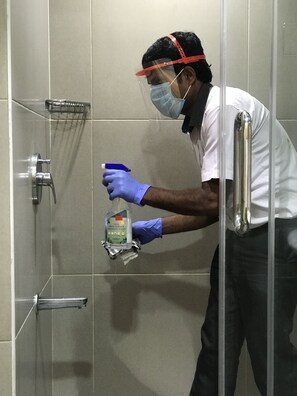 Cleanliness standards - PearlSuites (Bengaluru)