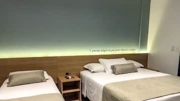 Minibar, blackout curtains, free WiFi, bed sheets