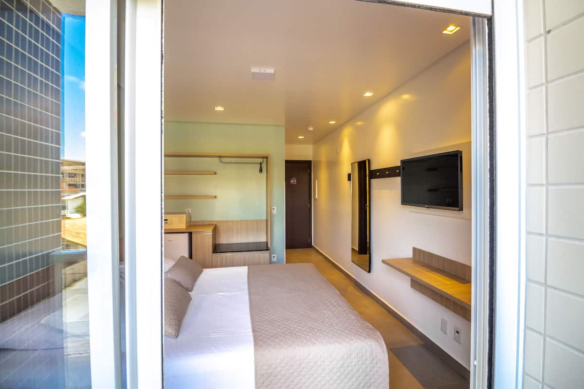 Kamar Double Superior, balkon | Minibar, tirai kedap cahaya, Wi-Fi gratis, dan seprai linen