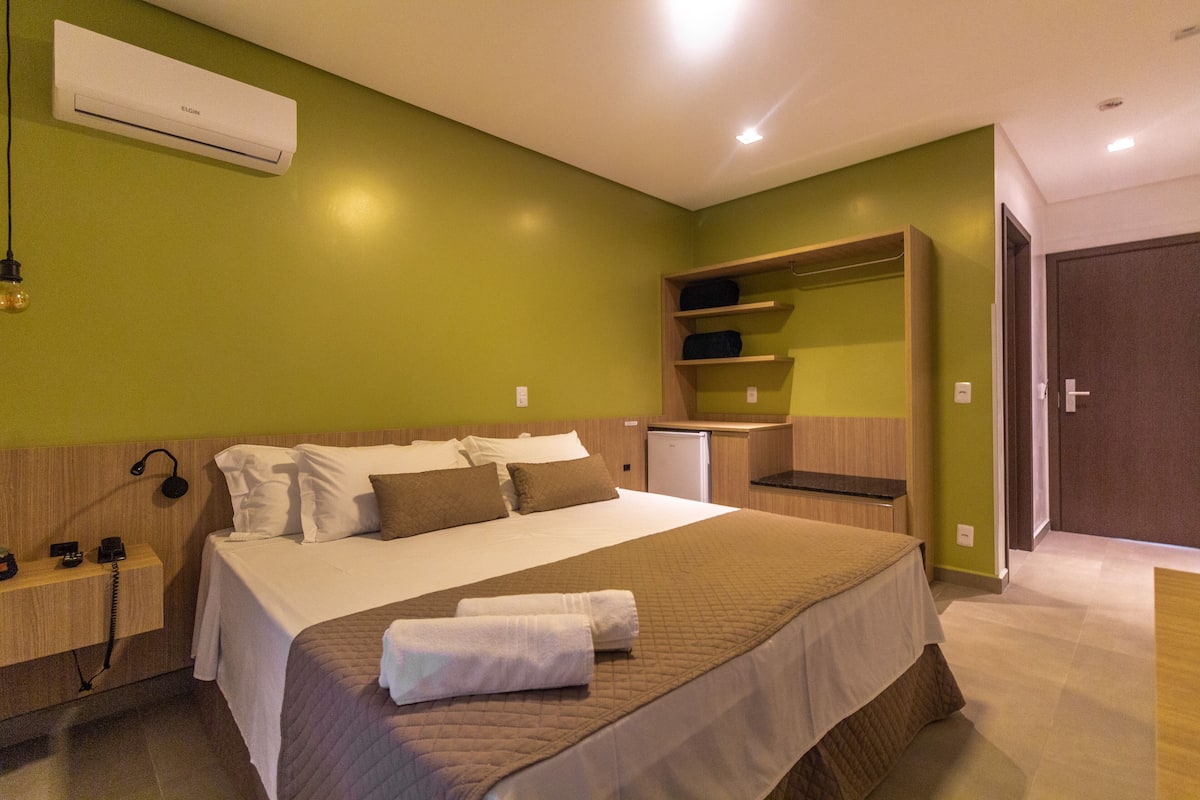 Superior Double Room, 1 Double Bed | Minibar, blackout drapes, WiFi (free), bed sheets