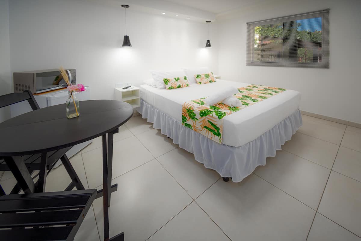 Premium bedding, soundproofing, iron/ironing board (on request)
