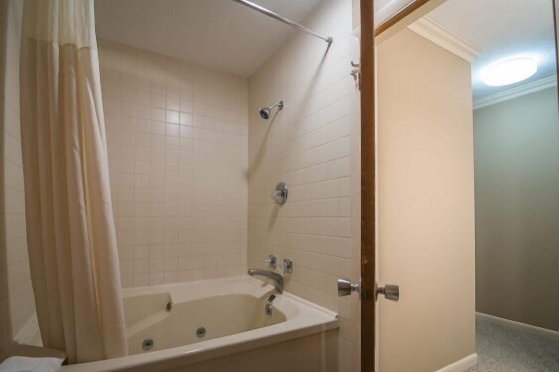 suite, 1 king bed | bathroom | free toiletries, hair dryer, towels