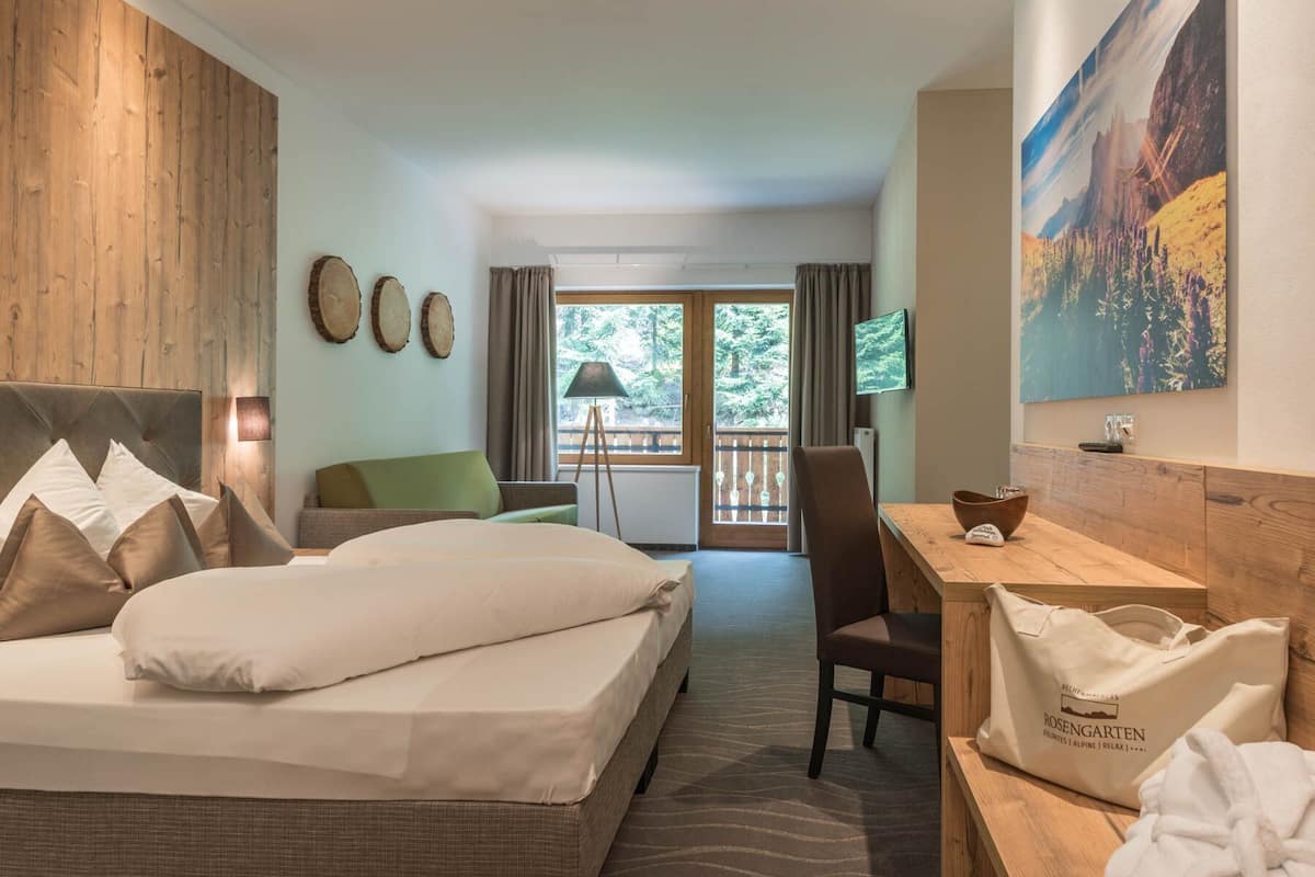 1 habitación, minibar, caja de seguridad en la habitación y escritorio