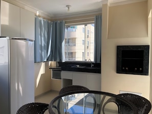 40-inch LED TV with digital channels, TV - Lagoinha Beach Residencial (Bombinhas)