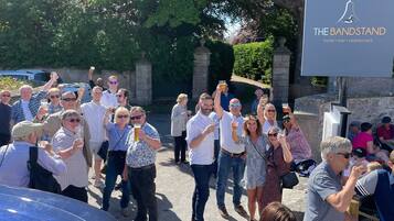 Overnatningsstedets facade