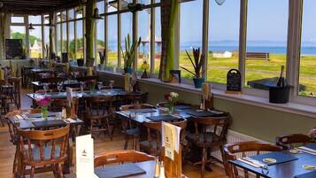 Lunch and dinner served, local cuisine