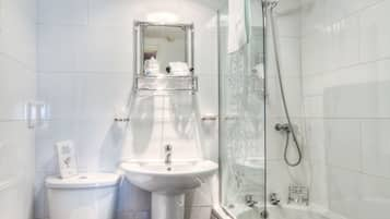 Luxury Double Room, Bathtub | Bathroom | Shower, free toiletries, hair dryer, towels