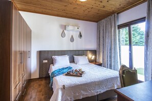 2 Schlafzimmer, Zimmersafe, Verdunkelungsvorhänge