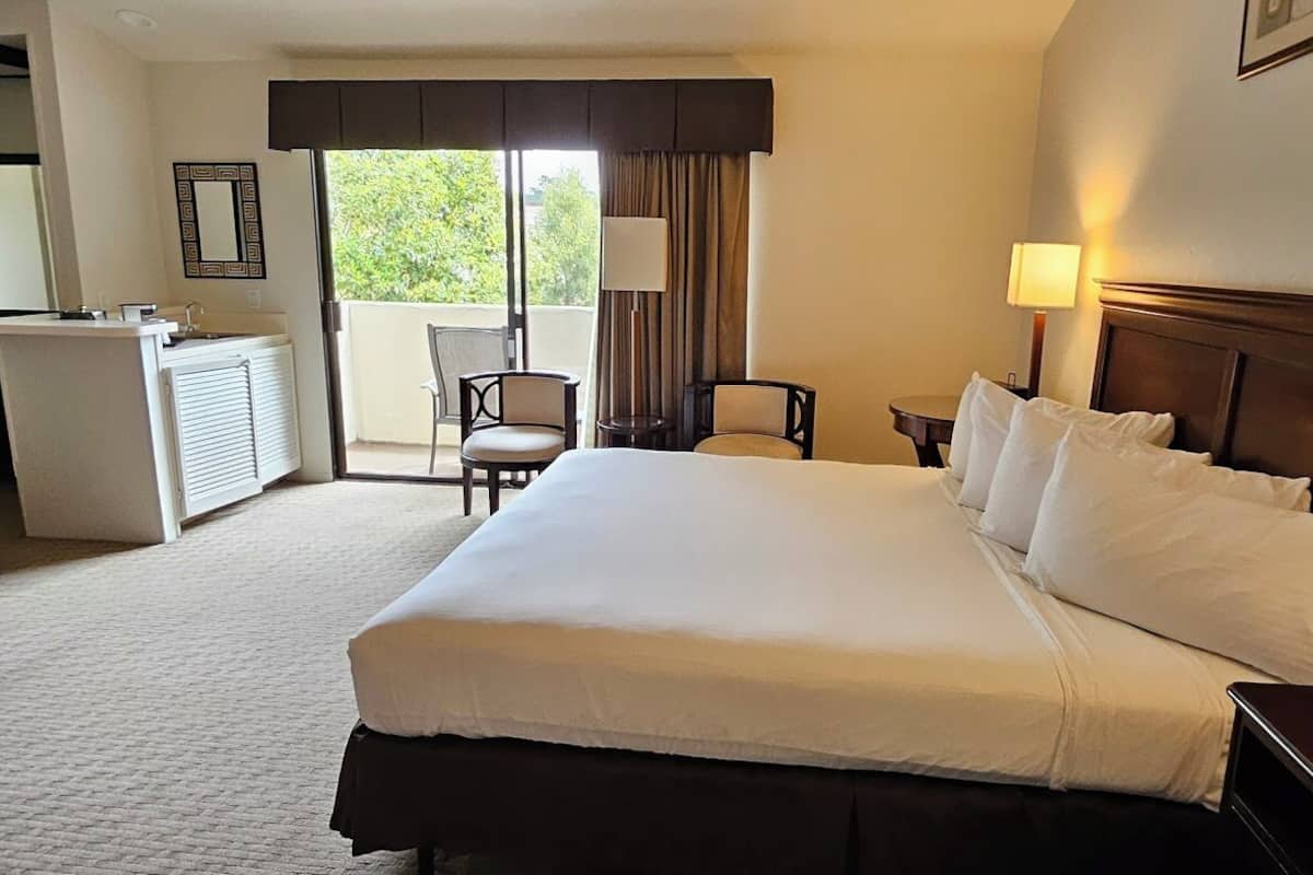superior room, 1 king bed | in-room safe, iron/ironing board, cots/infant beds, rollaway beds
