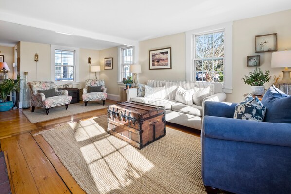 Premier House | Living area | 27-inch flat-screen TV with digital channels