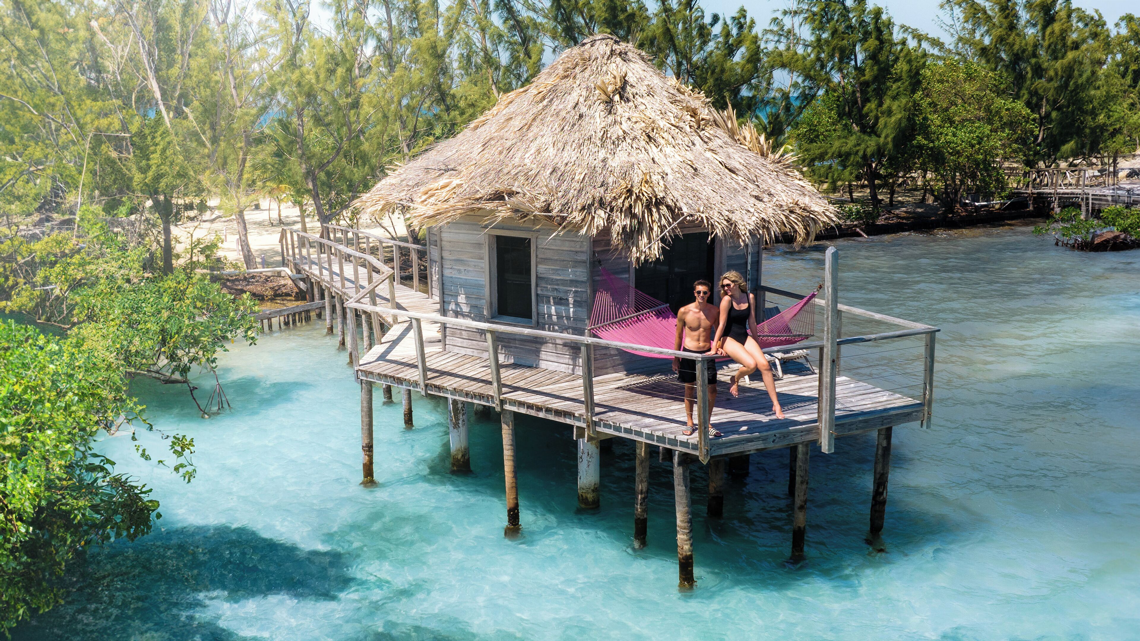 Premier Overwater Bungalow | Utsikt mot strand/hav