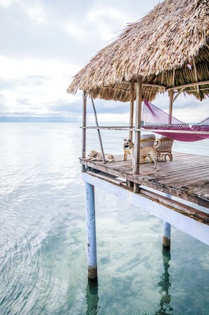 Beach/ocean view - Thatch Caye, a Muy'Ono Resort (Thatch Caye)