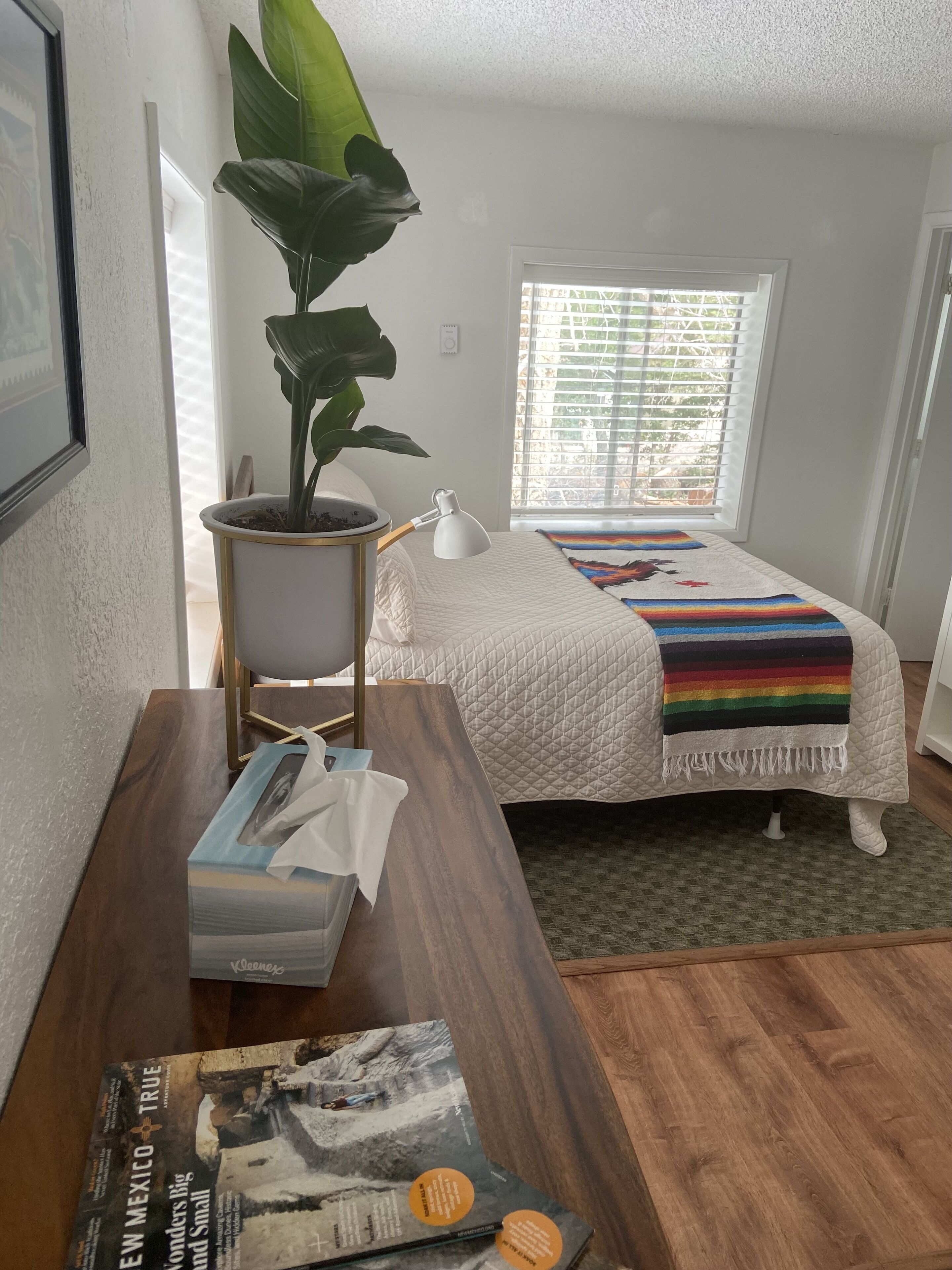 standard double room, 2 queen beds | living area | 32-inch lcd tv with cable channels, tv, streaming services