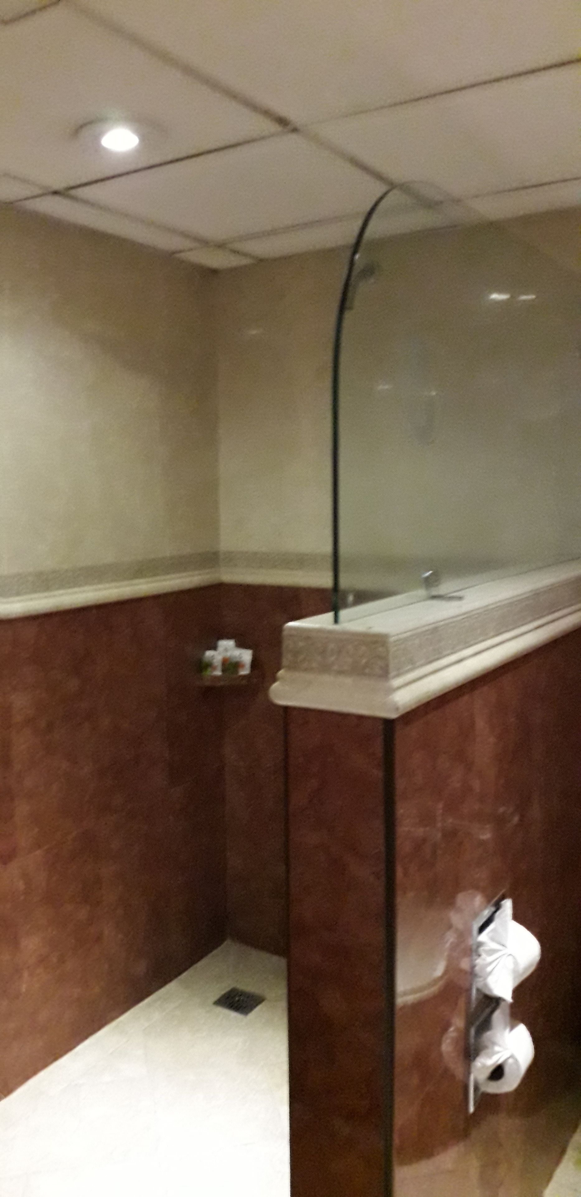 Badkamer met douche