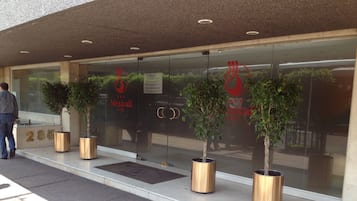 Façade de l’hébergement