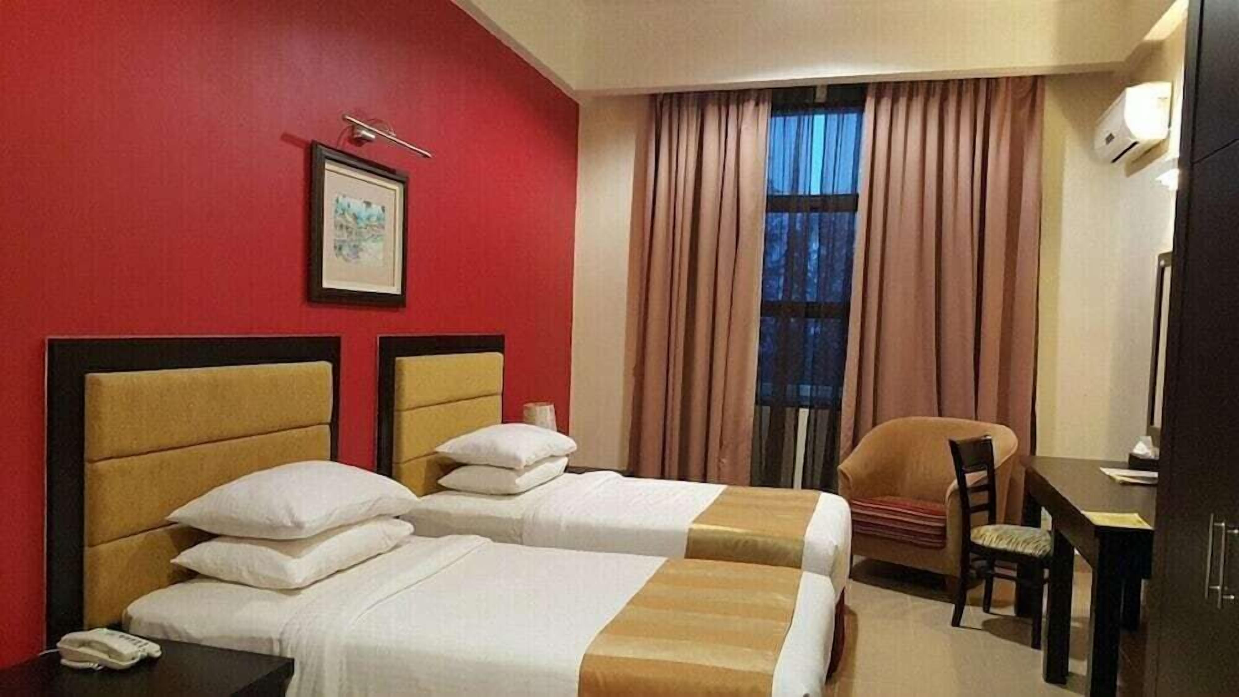 In-room safe, desk, blackout curtains, iron/ironing board