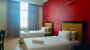 In-room safe, desk, blackout curtains, iron/ironing board