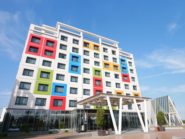 Fachada del alojamiento