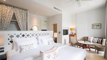 Coffres-forts dans les chambres, bureau, rideaux occultants