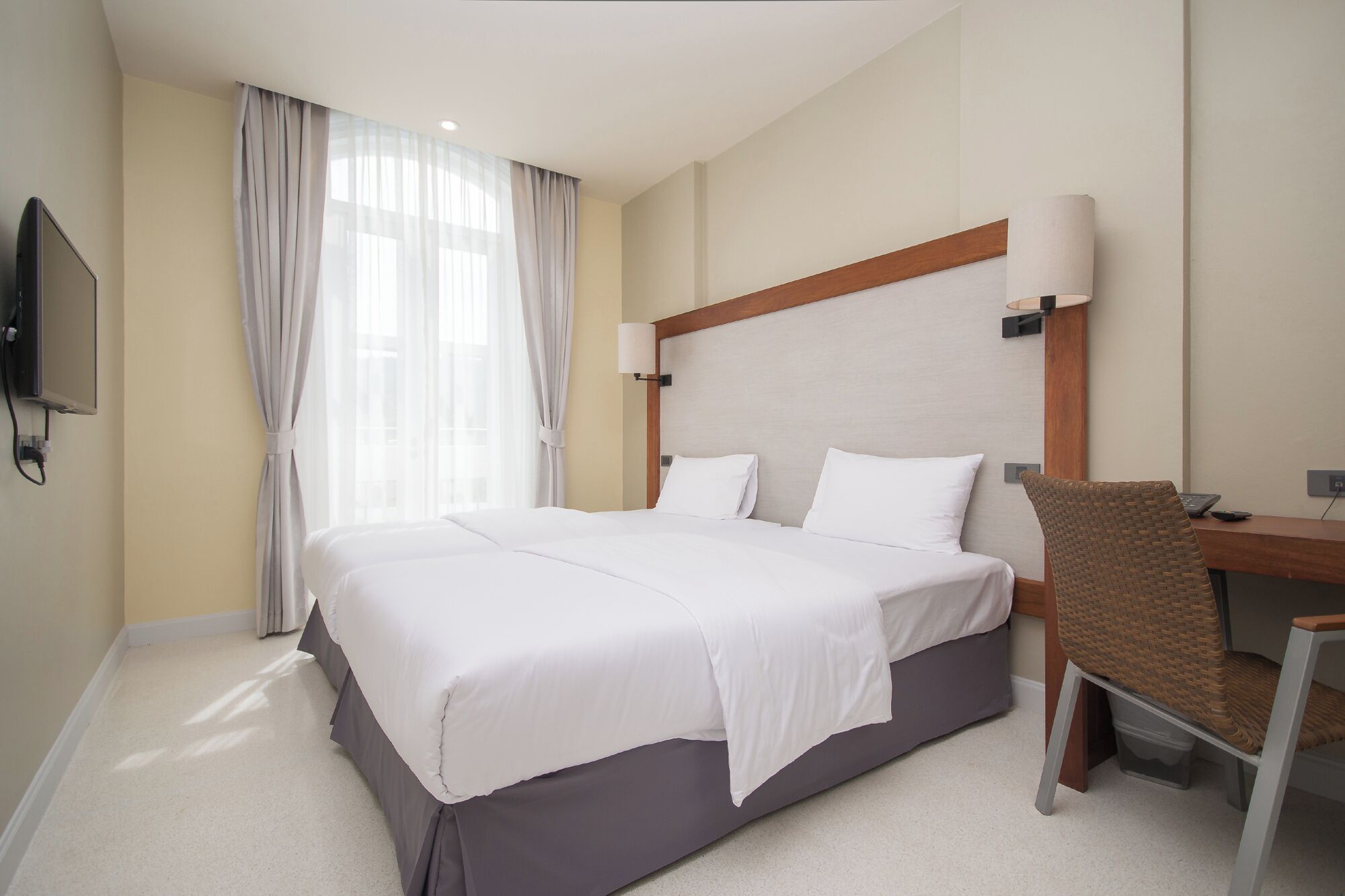 Standard-Doppel- oder -Zweibettzimmer